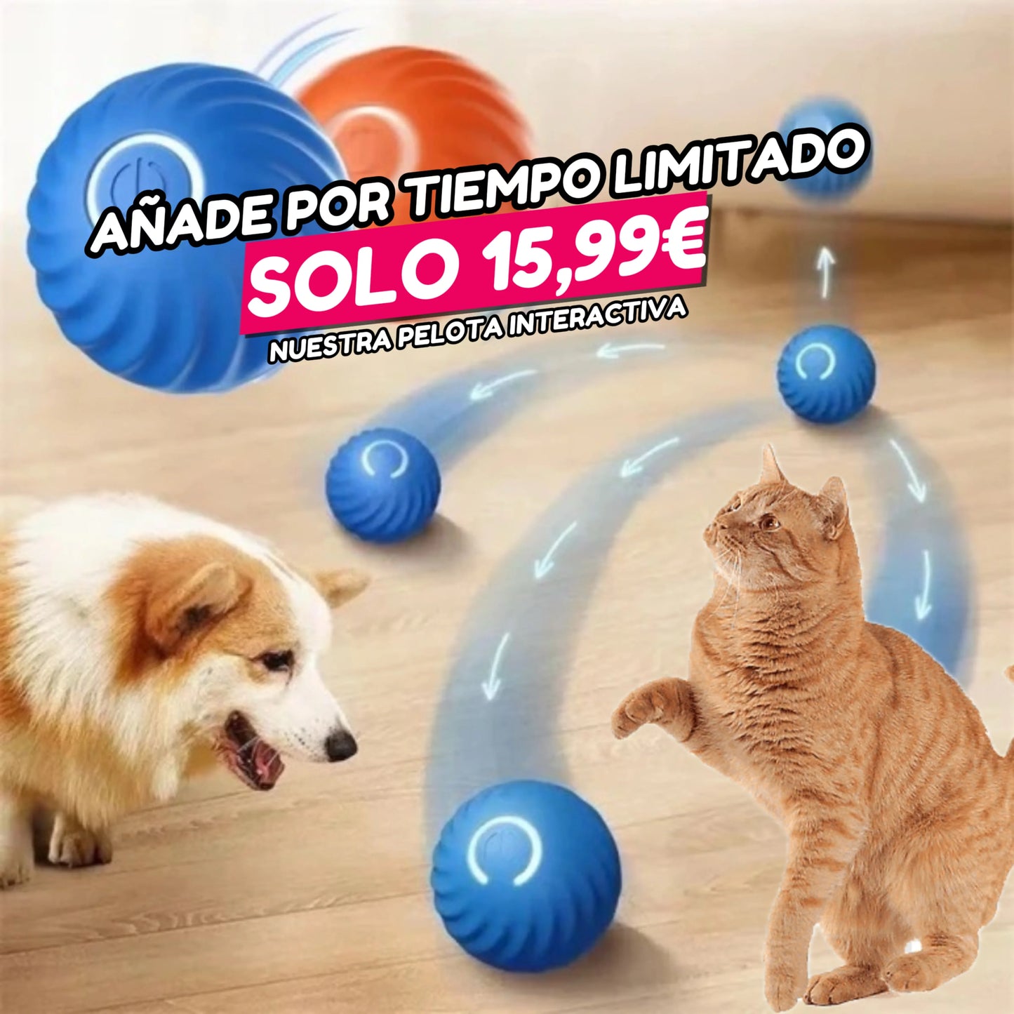 2x1 Cepillo de Vapor para Mascotas